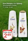 Shampoo im Angebot bei GLOBUS in Speyer Shampoo Angebote von Dove bei GLOBUS Speyer für 2,49 €