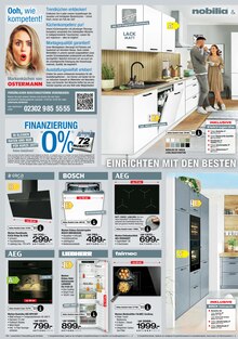 Geschirrspüler im Ostermann Prospekt "Neue Möbel wirken Wunder." mit 12 Seiten (Oberhausen)