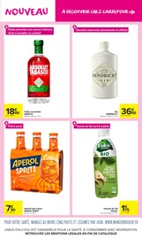 Promos Vodka dans le catalogue "LES NOUVEAUTÉS" de Carrefour Market Vodka en promo dans le catalogue Carrefour Market à la page 11