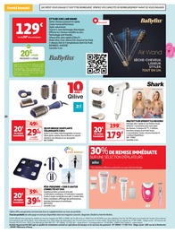 Offre Epilation Électrique dans le catalogue Auchan Hypermarché du moment à la page 20