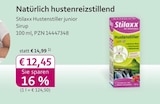 mea - meine apotheke - Hustenstiller junior Angebot im Prospekt Hustenstiller junior bei mea - meine apotheke im Prospekt "" für 12,45 €