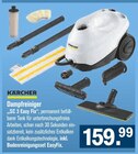 Dampfreiniger SC 3 Easy Fix im Angebot bei WERKMARKT Heitmann & Junge in Buxtehude Dampfreiniger SC 3 Easy Fix Angebote von Kärcher bei WERKMARKT Heitmann & Junge Buxtehude für 159,99 €