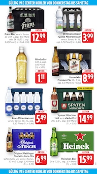 Cola im aktuellen EDEKA Prospekt (Lahr (Schwarzwald)) Cola im EDEKA Prospekt "Aktuelle Angebote" mit 61 Seiten (Lahr (Schwarzwald))
