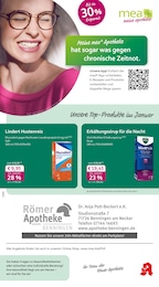 Aktueller mea - meine apotheke Apotheken Prospekt für Erdmannhausen: Unsere Januar-Angebote mit 4} Seiten, 01.01.2026 - 31.01.2026