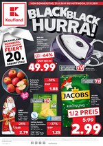 Kaufland Prospekt "BLACK BLACK HURRA!", 48 Seiten, für Nürnberg, 21.11.2019 - 27.11.2019 Kaufland Prospekt "BLACK BLACK HURRA!", 48 Seiten, für Nürnberg, 21.11.2019 - 27.11.2019
