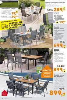 Gartenmöbel im Globus-Baumarkt Prospekt "Immer eine Idee besser" mit 25 Seiten (Mainz)