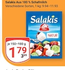 Aus 100 % Schafmilch Natur Angebote von Salakis bei GLOBUS Wolfenbüttel für 1,79 €