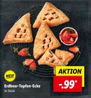 Erbeer-Topfen-Ecke bei Lidl im Prospekt "" für 0,99 €