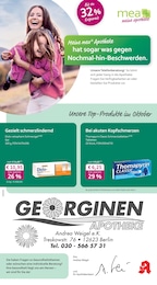 mea - meine apotheke Prospekt für Berlin: "Unsere Oktober-Angebote", 4 Seiten, 01.10.2025 - 31.10.2025