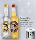 Tonic Water bei E center im Calw Prospekt für 1,29 €