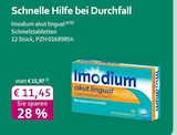 Imodium akut lingual im aktuellen Prospekt bei mea - meine apotheke in Pegau