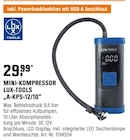 MINI-KOMPRESSOR „A-KPS-12/10“ Angebote von LUX TOOLS bei OBI Oranienburg für 29,99 €