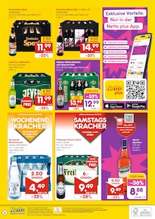 Krombacher im Netto Marken-Discount Prospekt "DER ORT, AN DEM DU IMMER AUSGEZEICHNETE PREISE FINDEST." mit 2 Seiten (Brandenburg (Havel))