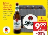 Berliner Pilsner im Angebot bei Netto Marken-Discount in Greifswald Berliner Pilsner Angebote bei Netto Marken-Discount Greifswald für 9,99 €
