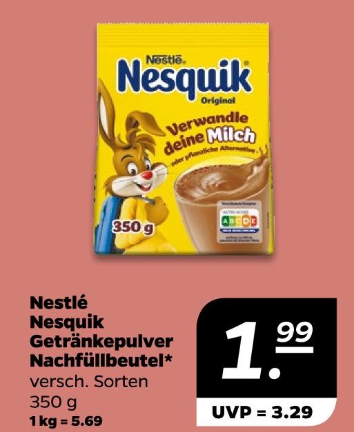 Nesquik Getränkepulver Nachfüllbeutel