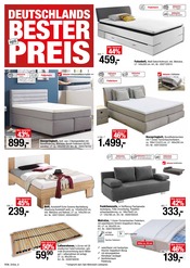 Ähnliche Angebote wie Matratzenbezug im Prospekt "Deutschlands Bester Preis" auf Seite 8 von Opti-Wohnwelt in Pforzheim
