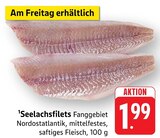 Aktuelle Lachs Angebote bei E center in Darmstadt Aktuelles Seelachsfilets Angebot bei E center in Darmstadt ab 1,99 €