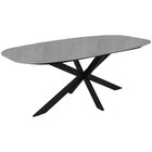 ESSTISCH Grau, Schwarz oval Angebote von Carryhome bei XXXLutz Möbelhäuser Wolfsburg für 199,00 €