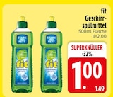 Geschirrspülmittel von fit im aktuellen EDEKA Prospekt für 1,00 €