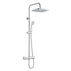 Colonne de douche thermostatique Edouard Rousseau Vorak - Edouard Rousseau en promo chez Castorama Colonne de douche thermostatique Edouard Rousseau Vorak - Edouard Rousseau dans le catalogue Castorama