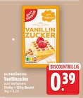 Vanillinzucker von GUT&GÜNSTIG für 0,39 € bei E center im Angebot Vanillinzucker von GUT&GÜNSTIG im aktuellen E center Prospekt