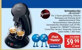 Kaffeepadmaschine HD 6553/67 Angebote von Senseo bei Marktkauf Erlangen für 59,99 €