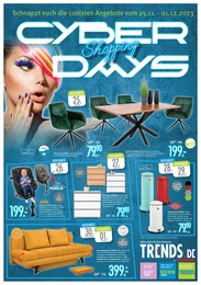 Trends Prospekt für Düsseldorf mit 12 Seiten Trends Prospekt für Düsseldorf: "CYBER SHOPPING DAYS", 12 Seiten, 25.11.2023 - 01.12.2023