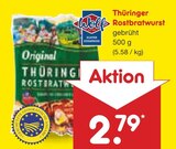 Aktuelle Bratwurst Angebote bei Netto Marken-Discount in Hildesheim Aktuelles Thüringer Rostbratwurst Angebot bei Netto Marken-Discount in Hildesheim ab 2,79 €