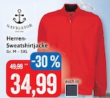 Herren-Sweatshirtjacke im Angebot bei Kaufhaus Stolz in Bremerhaven Herren-Sweatshirtjacke Angebote von Navigator bei Kaufhaus Stolz Bremerhaven für 34,99 €