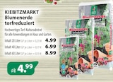 Kiebitzmarkt Raesfeld - Blumenerde torfreduziert Angebot im Prospekt Blumenerde torfreduziert bei Kiebitzmarkt im Raesfeld Prospekt für 4,99 €