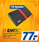 expert Bad Salzungen - Externe SSD-Festplatte Angebot im Prospekt Externe SSD-Festplatte bei expert im Bad Salzungen Prospekt für 77,00 €