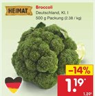 Broccoli im Angebot bei Netto Marken-Discount in Karlsruhe Broccoli Angebote von HEIMAT bei Netto Marken-Discount Karlsruhe für 1,19 €