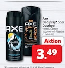 Deospray Angebote von Axe bei Markant Nordwest Lemgo für 3,49 €