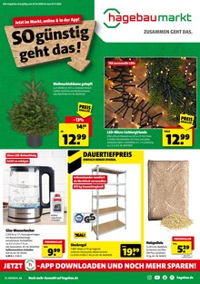 Weihnachtsbaum im aktuellen Hagebaumarkt Prospekt (Peine) Weihnachtsbaum im Hagebaumarkt Prospekt "SO günstig geht das!" mit 20 Seiten (Peine)