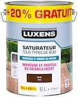 Saturateur pour bois extérieur - LUXENS en promo chez Weldom Saturateur pour bois extérieur - LUXENS dans le catalogue Weldom