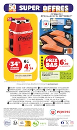 Prix et réduction Saumon Fumé dans le prospectus U Express en cours Offre Saumon Fumé dans le catalogue U Express du moment à la page 20