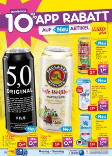 Bier im aktuellen Netto Marken-Discount Prospekt (München) Bier im Netto Marken-Discount Prospekt "Aktuelle Angebote" mit 74 Seiten (München)