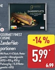 Zanderfiletportionen von GOURMET FINEST CUISINE im aktuellen ALDI Nord Prospekt