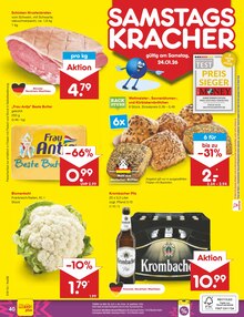 Krombacher im Netto Marken-Discount Prospekt "Aktuelle Angebote" mit 60 Seiten (Kerpen (Kolpingstadt))
