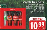 Coca-Cola, Fanta, Sprite Angebote bei EDEKA Dorsten für 10,99 €
