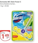 WC-Stein Power 5 im Angebot bei GLOBUS in Viersen WC-Stein Power 5 Angebote von Domestos bei GLOBUS Viersen für 1,49 €