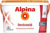 Innenfarbe „Deckweiß“ von Alpina im aktuellen Hellweg Prospekt