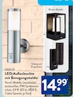 LED-Außenleuchte mit Bewegungsmelder von CASALUX im aktuellen ALDI SÜD Prospekt für 14,99 €