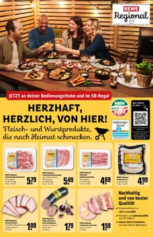 Steak im REWE Prospekt "Dein Markt" mit 33 Seiten (Duisburg)