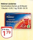 Ländertee im Angebot bei GLOBUS in Gera Ländertee Angebote von Meßmer bei GLOBUS Gera für 1,79 €