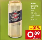 Aktuelles Genuine Draft Angebot bei Netto Marken-Discount in Wuppertal ab 0,89 €