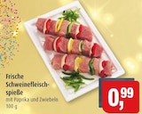 Frische Schweinefleischspieße bei Markant im Flintbek Prospekt für 0,99 €