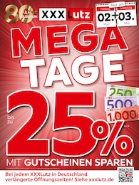 Geschenk-Deko im XXXLutz Möbelhäuser Prospekt "MEGA TAGE" auf Seite 1