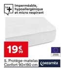 Protège-matelas Confort 90x190 cm - DREAMÉA dans le catalogue But