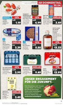 Bitburger im Kaufland Prospekt "Aktuelle Angebote" mit 62 Seiten (Stolberg (Rheinland, Kupferstadt))